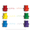Set of 6 Cuddly Cubs Bear Finger Crayons