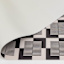 Black & Ivory Geo Vinyl Runner, 2x5