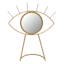 Sage Serenity Gold Eye Decorative Mirror, 10.5"