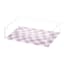 Purple Checkered Acrylic Tray, 7x5