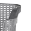 Crossover Weave Stackable Storage Basket, Grey