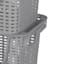 Crossover Weave Stackable Storage Basket, Grey