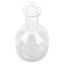 Clear Glass Bud Vase, 6.5"