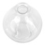 Clear Glass Bud Vase, 5"