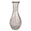 Grey Glass Bud Vase, 6.5"