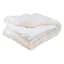 Honeybloom 3-Piece Light Brown Striped Comforter Set, Full/Queen