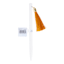 Gold Tassel Pen- White Alyssum
