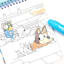 Bluey Aqua Art Pad