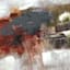 Abstract Enhanced Canvas Wall Art, 27x55