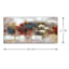 Abstract Enhanced Canvas Wall Art, 27x55