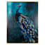 Framed Royal Peacock Canvas Wall Art, 25x33