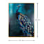Framed Royal Peacock Canvas Wall Art, 25x33