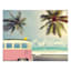 Pink Van with Palm Trees Canvas Wall Art, 28x22