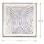 Crosby St. Glass Framed Grey Nesting Lines Wall Art, 25"