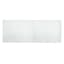 White Waffle Body Pillow Cover, 20x54