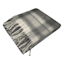 Honeybloom Grey Plaid Mohair Throw Blanket, 50x60
