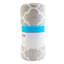 Light Grey Medallion Micro Plush Throw Blanket, 50x60