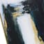 Framed Through Time Glitter & Foiled Canvas Wall Art, 31x51