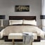 Hello Gorgeous Glittered Glass Coat Canvas Wall Sign, 33x15
