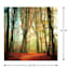 Fall Woods Textured Canvas Wall Art, 35"