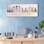 Choose Your Weapon Makeup Canvas Wall Art, 30x12