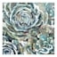 Desert Bloom Blues Canvas Wall Art, 35"