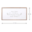 Honeybloom Framed Happy Ever After Canvas Wall Sign, 32x16