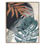 Framed Leaves Canvas Wall Art, 30x24