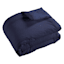 Crosby St. 2-Piece Navy Blue Washed Cotton Waffle Comforter Set, Twin/Twin XL