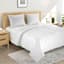 Crosby St. 3-Piece White Washed Waffle Cotton Quilt Set, Full/Queen