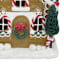 Gingerbread Lane LED Gingerbread Log Cabin, 8"