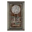 Glass Framed Family Tree Medallion Wall Decor, 7x13