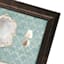 Glass Framed Relax Bathtub Wall Art, 9x11
