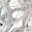 Silver Swirls Enhanced Canvas Wall Art, 40"