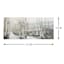 Misty Morning Birch Forest Enhanced Canvas Wall Art, 72x32