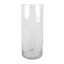 Clear Glass Cylinder Vase, 12"