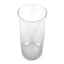 Clear Glass Cylinder Vase, 12"