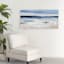 Long Beach Embellished Canvas Wall Art, 48x24