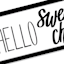 Glass Framed Hello Sweet Cheeks Bathroom Wall Art, 8x20