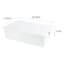 Lisse White Bin with Lid, 26l