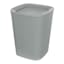 Grey Swing Top Trash Can, 5l