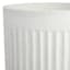 Japi Off-White Tall Fluted Outdoor Planter, Small