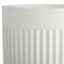 Japi Off-White Tall Fluted Outdoor Planter, Medium