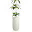 Japi Off-White Tall Fluted Outdoor Planter, Medium