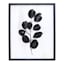 Found & Fable Framed Black Stem Botanical Canvas Wall Art, 17.5x21.5