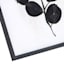Found & Fable Framed Black Stem Botanical Canvas Wall Art, 17.5x21.5