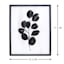 Found & Fable Framed Black Stem Botanical Canvas Wall Art, 17.5x21.5