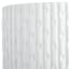 Providence White Dimpled Round Outdoor Planter, Large