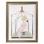 Glass Framed Cockatoo Print Wall Art, 13x17