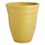 Honeybloom Yellow Vintage Outdoor Planter, Medium